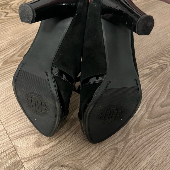 Black lace up heels - Picture 5 of 7